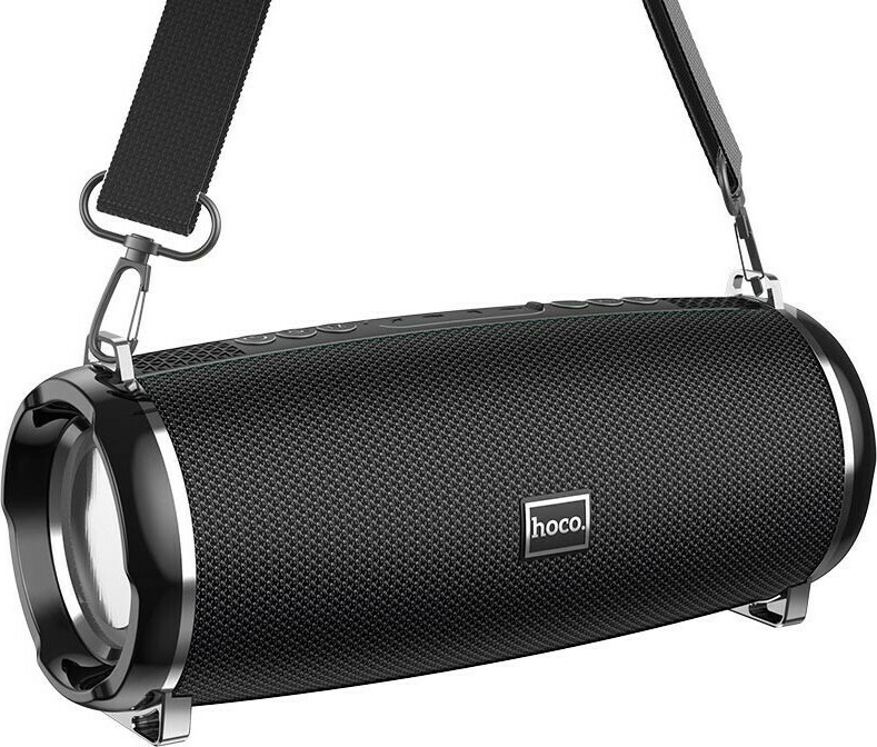 HOCO Φορητό Ηχείο Bluetooth Hearty Sports 5W με BT / FM Δέκτη / Υποδοχή Κάρτας TF / USB / AUX / TWS - Μαύρο HC2 - Image 2